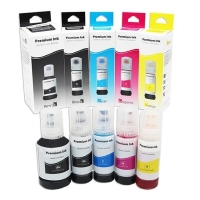 Epson Eco Tank L7160 Mürekkep Seti 5 Renk (Muadil)