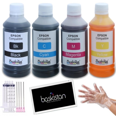 Epson L300 Uyumlu Mürekkep 250 ml Set