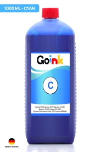 Goink DTF Tekstil Baskı Mürekkebi Mavi 1000ml | Profesyonel Baskı Çözümü