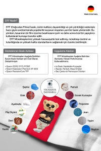 Goink DTF Tekstil Baskı Mürekkebi Beyaz 1000ml | Profesyonel Baskı Çözümü