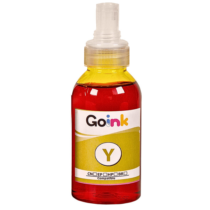 Goink Epson Uyumlu Gıda Mürekkep Seti (4x100 ml CMYK) – Özel Valfli Kapaklı, Sızdırmaz, Yüksek Kalite
