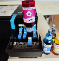 Goink Epson Uyumlu Gıda Mürekkep Seti (4x100 ml CMYK) – Özel Valfli Kapaklı, Sızdırmaz, Yüksek Kalite