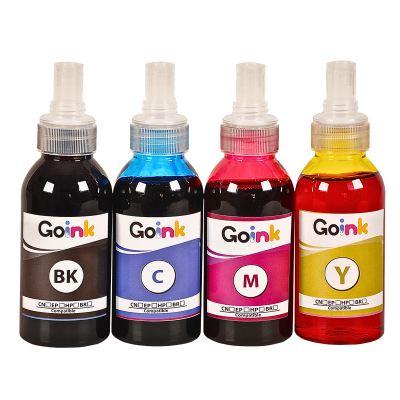 Goink Epson 103 Uyumlu 4 lü Mürekkep Seti (4x100 ml CMYK) – Özel Valfli Kapaklı, Sızdırmaz, Yüksek Kalite