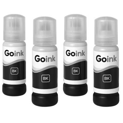 Goink Epson 103 Uyumlu Siyah Mürekkep Seti - 4 x 70ml (Ekonomik Paket)