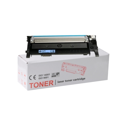 HP 117A (W2071A) Mavi Muadil Toner Çipsiz