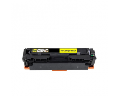 HP 415X W2032X M454 Yüksek Kapasite Sarı Muadil Toner