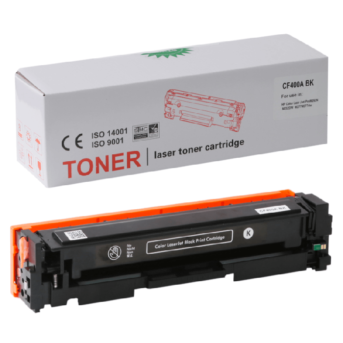 Hp CF400A (201A) Siyah Muadil Toner
