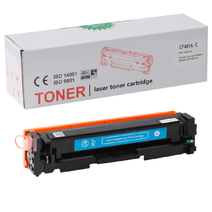 Hp CF401A (201A) Mavi Muadil Toner