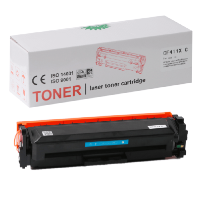 HP CF411X Mavi Yüksek Kapasite Muadil Toner