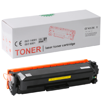 HP CF412X Sarı Yüksek Kapasite Muadil Toner