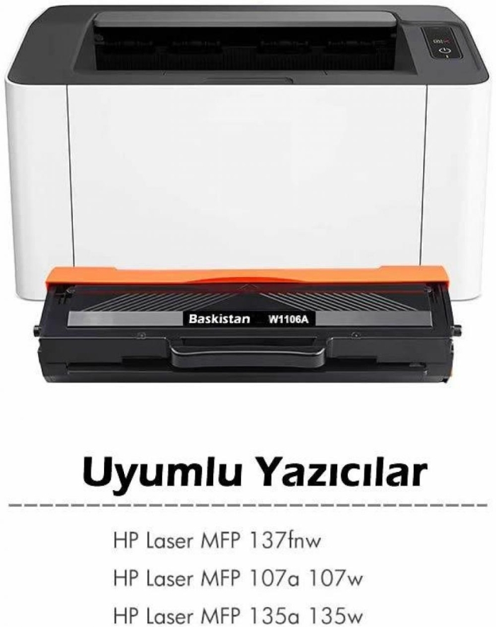 HP Laser 107a Toner Muadil (çipsiz)