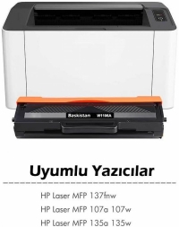 HP Laser MFP 135w (Toner Muadil (çipsiz)