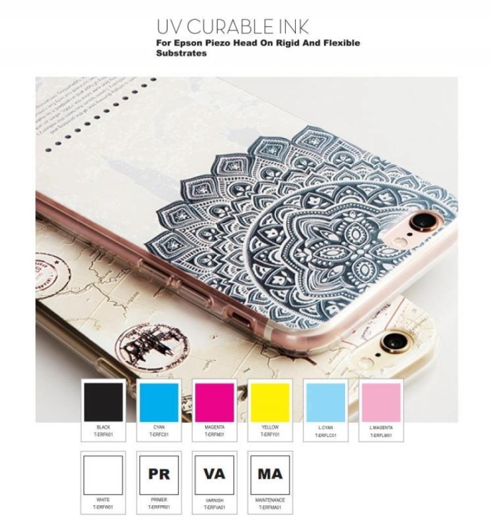 Yumuşak Zemin Uv Mürekkep 1000 ml (Sert ve yumuşak Zemin)