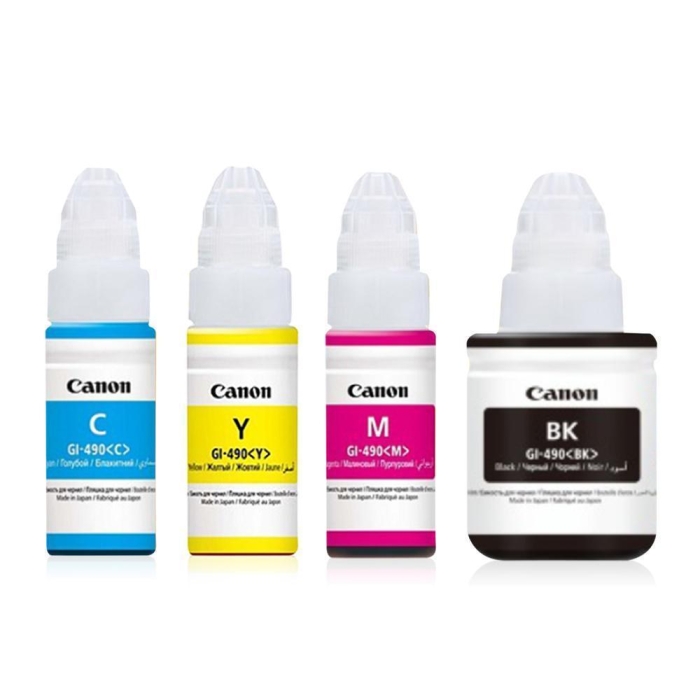 Canon G1400/G1410/G2400/G2410/G2411/G3400/G3411/G4400 GI 490 Yazıcılar için Mürekkep