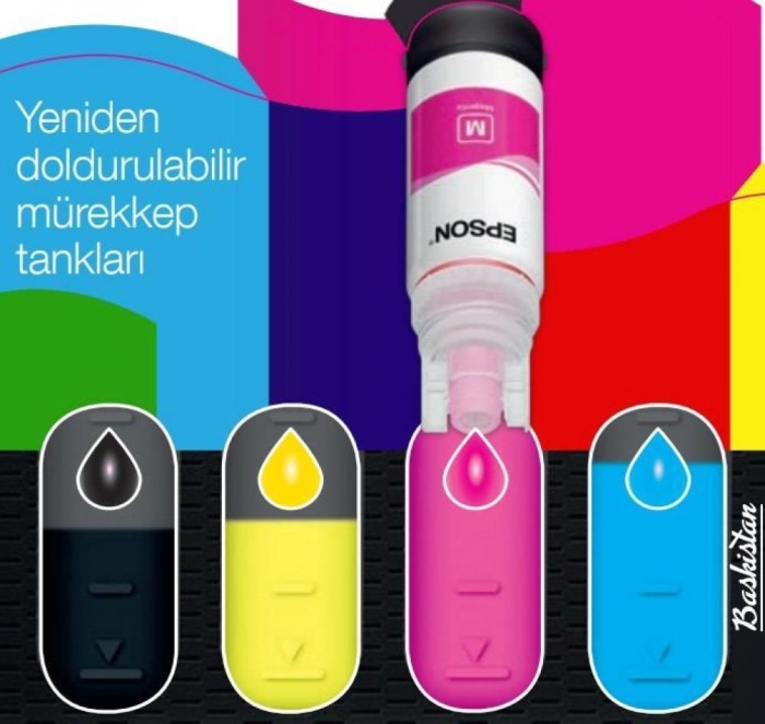 EPSON 103 Mürekkep Seti 4 Renk