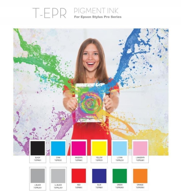 Epson Stylus Photo R2400 Uyumlu Mürekkep (500 ml)