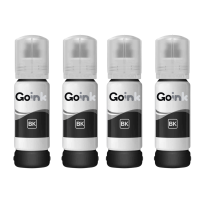 Goink Epson 103 Uyumlu Siyah Mürekkep Seti - 4 x 70ml (Ekonomik Paket)