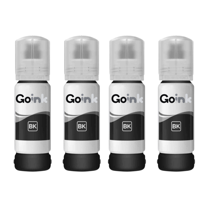 Goink Epson 103 Uyumlu Siyah Mürekkep Seti - 4 x 70ml (Ekonomik Paket)