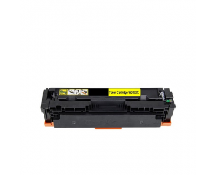 HP 415X W2032X M454 Yüksek Kapasite Sarı Muadil Toner